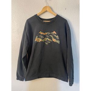 Justice League Batman‎ Camouflaged Pullover Long Sleeve Sweatshirt Men's L